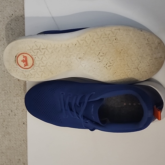 Peter Millar Cobalt Blue Tennis Shoes Size 13 Nice Overall Condition - Picture 6 of 8